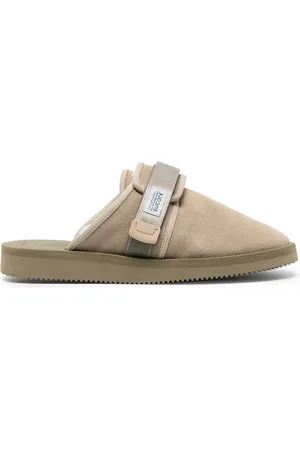 SUICOKE Zavo-Mab shearling-lined slippers