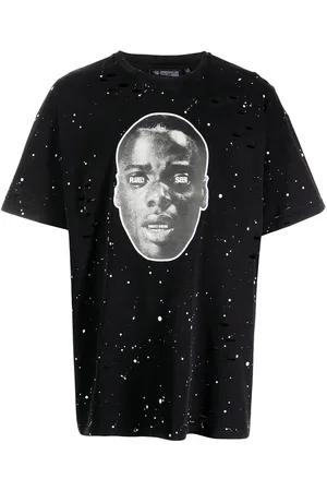 MOSTLY HEARD RARELY SEEN Ge Out paint-splatter T-shirt
