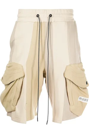MOSTLY HEARD RARELY SEEN Patchwork cargo shorts