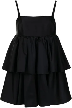 Macgraw Conversation tiered mini dress