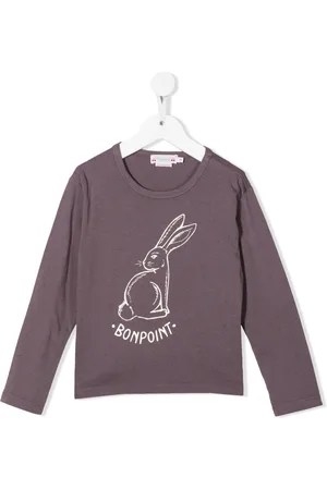BONPOINT Theia rabbit-print T-shirt