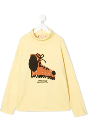 Weekend House Kids Graphic-print pullover sweatshirt