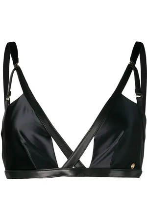 Something Wicked Jade satin bra