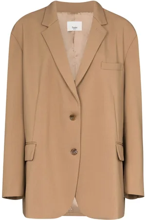 The Frankie Shop Bea single-breasted boxy blazer