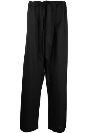 Maison Margiela Silk wide-leg trousers