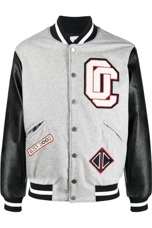Opening Ceremony Logo-embroidered varsity jacket