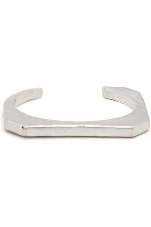 Zadig & Voltaire Geometric-cut cuff bangle