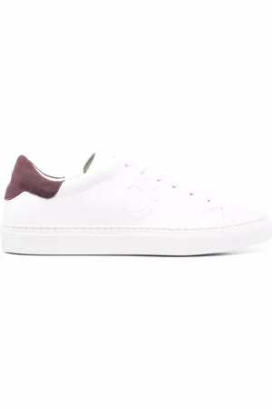 BILLIONAIRE Crest low-top leather sneakers