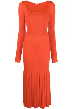 Patrizia Pepe Kobieta Sukienki dzianinowe - Orange
