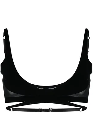 Wolford X Mugler Flock Shaping bra