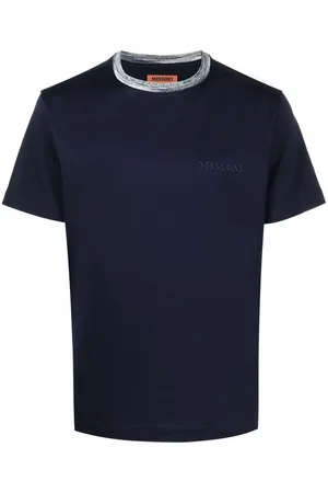 Missoni Logo embroidered cotton T-shirt