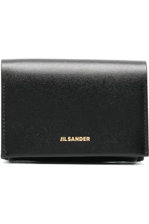 Jil Sander Logo-embossed foldover wallet
