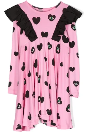 Wauw Capow by Bangbang Maya heart-print dress