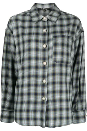 tout a coup Checked long-sleeve shirt