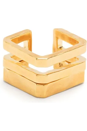 Zadig & Voltaire Brass stacking rings