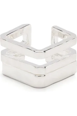 Zadig & Voltaire Brass angular ring