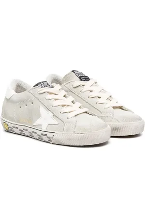 Golden Goose Lace-up logo-patch sneakers