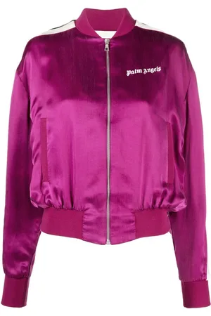Palm Angels Zip-fastening bomber jacket