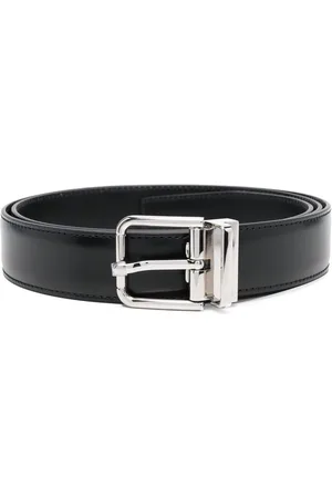Dolce & Gabbana Square-buckle leather belt