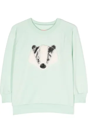 Wauw Capow by Bangbang Badger crew neck sweatshirt