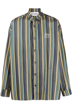 Etudes Illustion Nows The Time striped shirt