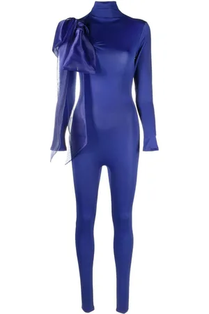 Atu Body Couture Bow-detail long-sleeved jumpsuit