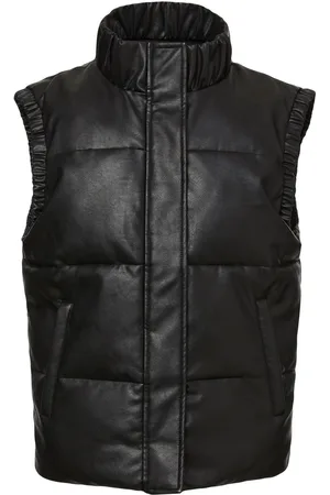 Unreal Fur Cruising faux-leather gilet jacket