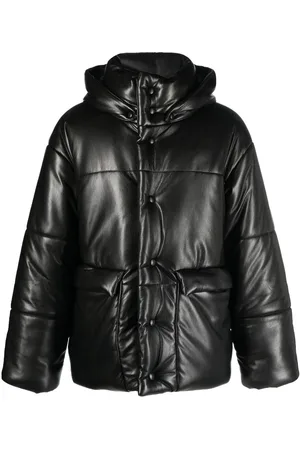 Nanushka Hide faux-leather puffer jacket