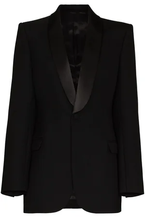 WARDROBE.NYC Single-breasted wool blazer