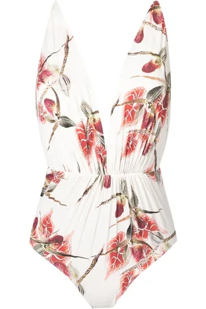 CLUBE BOSSA Clavert plunging swimsuit
