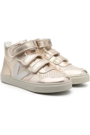 Veja Metallic high-top sneakers