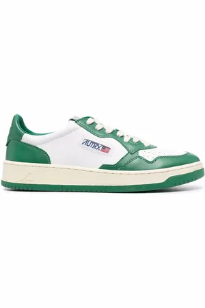 Autry Two-tone lace-up sneakers