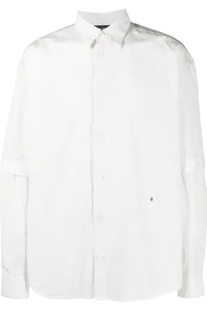 Etudes Detachable-sleeved cotton shirt
