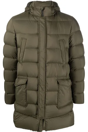 HERNO Padded hooded down coat