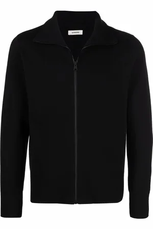 Sandro High-neck zip-up cardigan