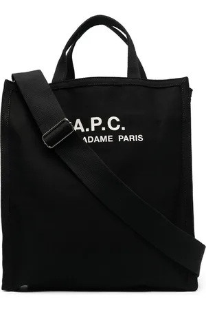 A.P.C. Logo-print cotton tote