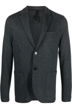 Harris Wharf London Virgin-wool single-breasted blazer