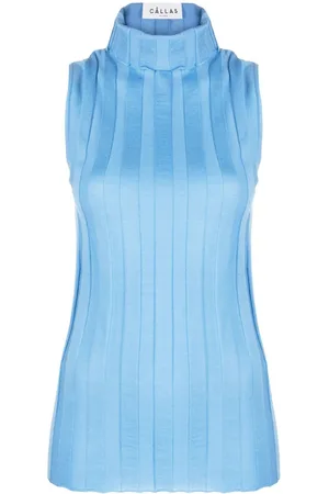 Callas Milano Romy Sleeveless turtleneck jumper
