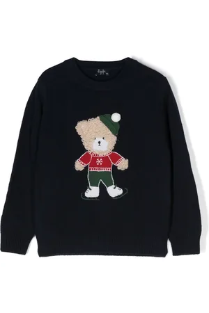 Il gufo Intarsia-knit jumper