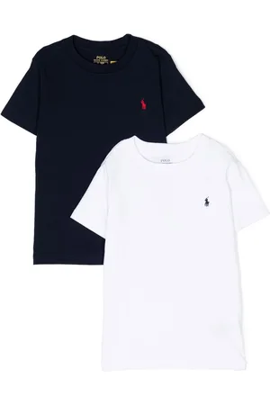 Ralph Lauren Logo-embroidered three-pack T-shirts