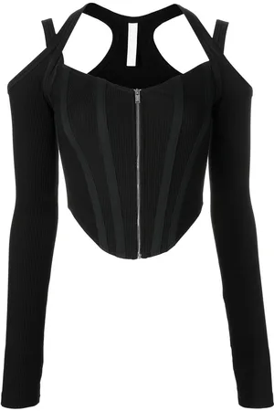 DION LEE Shift-loop corset top