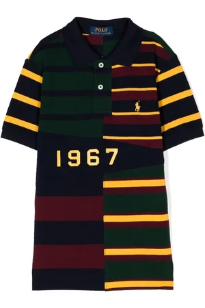 Ralph Lauren Striped cotton polo shirt