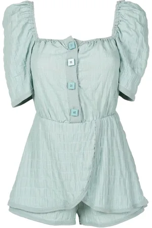 CLUBE BOSSA Folina square-neck playsuit