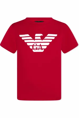 Emporio Armani Logo-print cotton T-shirt