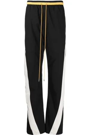 Rhude Contrast-side panel track pants