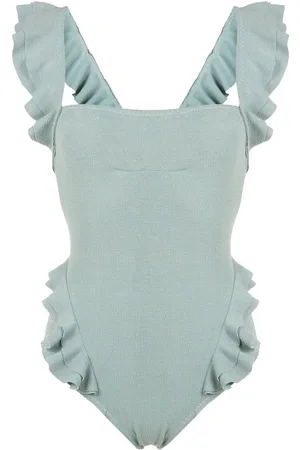 CLUBE BOSSA Barbette square-neck one-piece