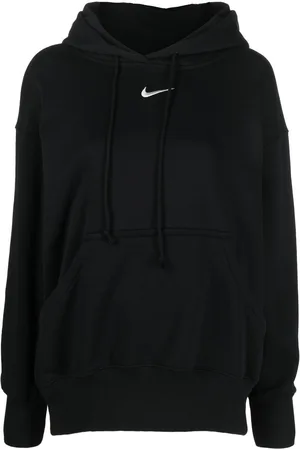 Nike Embroidered-logo cotton hoodie