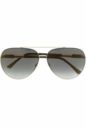 Jimmy Choo Gray pilot-frame sunglasses