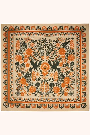 La DoubleJ Forest graphic-print scarf