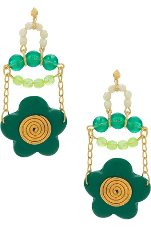 AMIR SLAMA Flower earrings